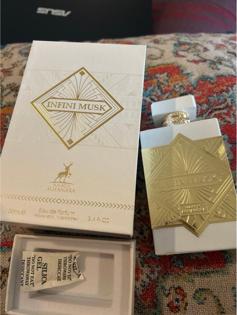 Infini musk maison Alhambra eau de parfum 3.4 fl oz